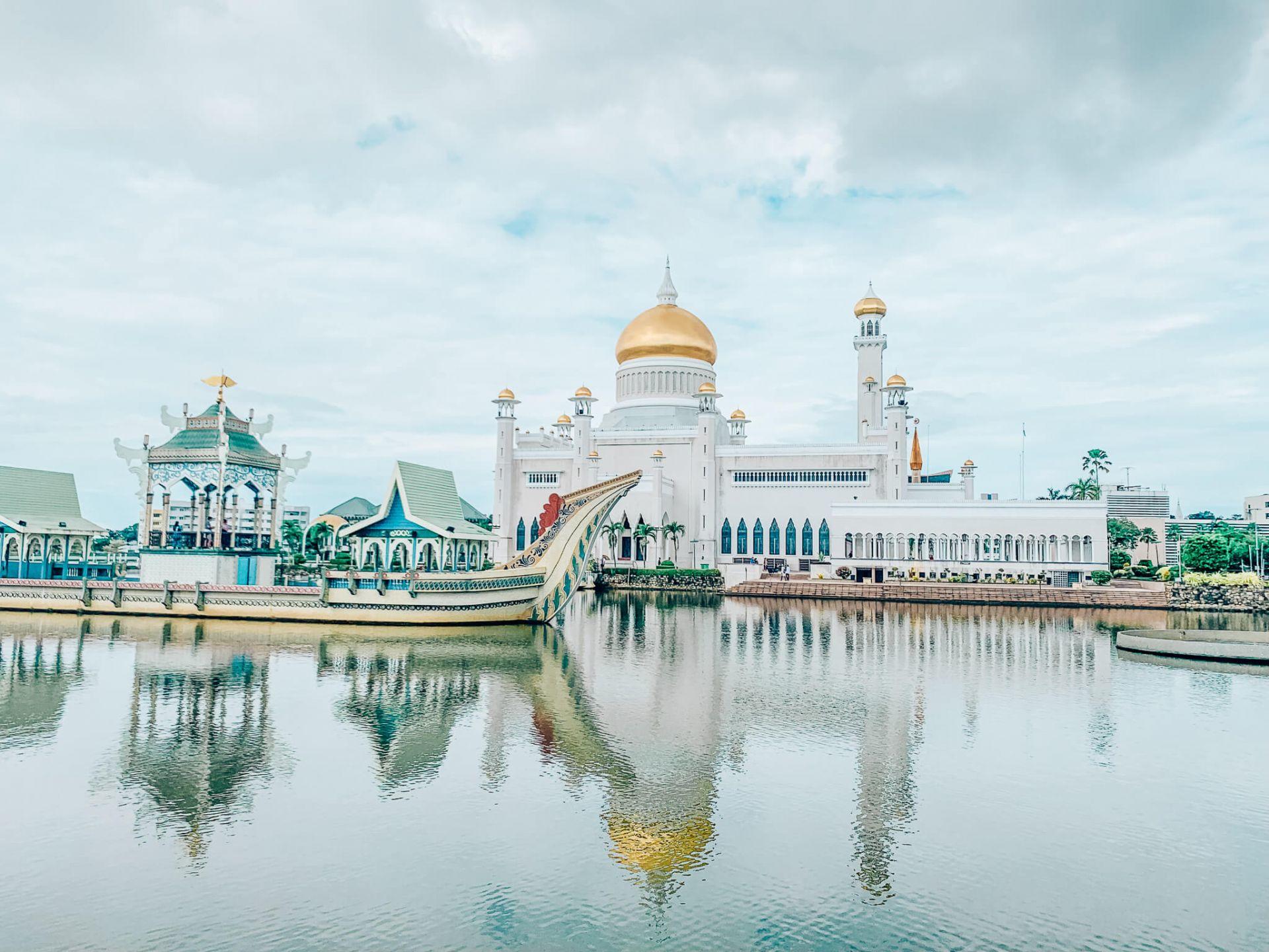 Bootsausflug in Brunei