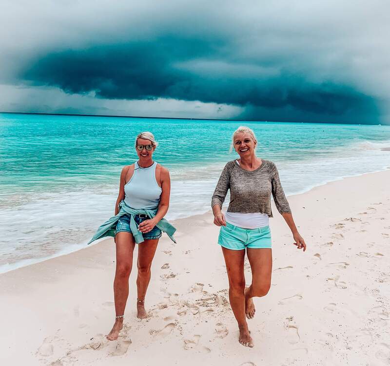 Playa del Carmen bei Regen