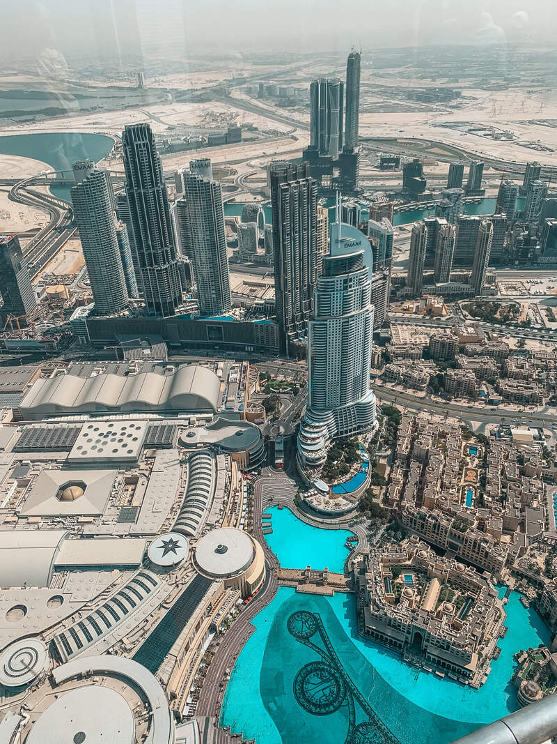 Dubai Burj Khalifa Sehenswuerdigkeit